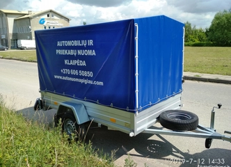 Priekabos nuoma be išėiginių 08.00-21.00