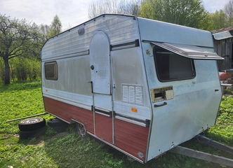 Prikabinamas namelis tik 500 € su dokumentais!