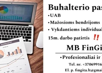 Profesionali buhalterija jūsų verslui