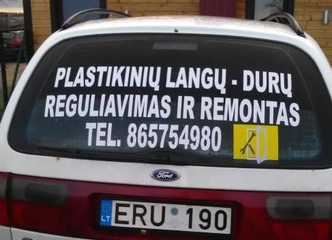 Reguliuoju ir remontuoju plastikinius langus bei duris