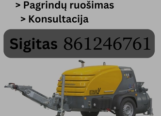 Peržiūrėti skelbimą - Grindų Betonavimas