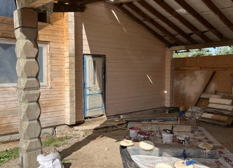 Parduodamas modernus rąstinis namas su 240 m² erdvės!