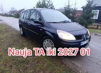 Renault Scenic 2006: Nauja TA iki 2027, ekonomiskas ir tvarkingas!