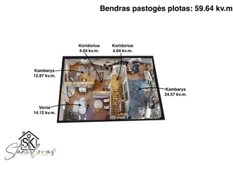 Erdvus 285.69 kv.m namas su židiniu ir terasa, laukia jūsų!