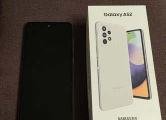 Samsung A52 128GB puikios būklės – tik 120 €!