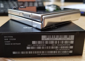 Samsung Flip5 8/512GB su nauju ekranu ir puikia būkle