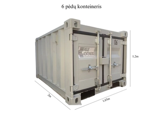 Nauji konteineriai tiesiai iš gamyklos – saugūs ir patikimi!