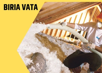 Šilta namuose su ekologiška birią vata