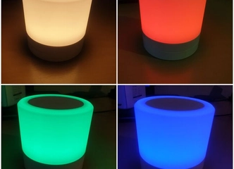 Nauja mini LED lempa – 18-24 val. šviesos ir jūros spalvos!