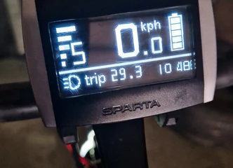 Sparta R5e LTD elektrinis dviratis: gera akumuliatoriaus būklė!