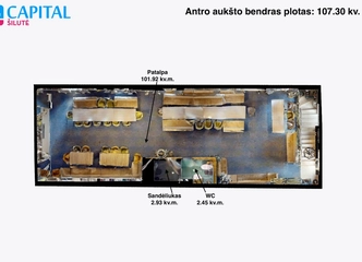 Strategiškai patogi vieta – didelis praeivių srautas!