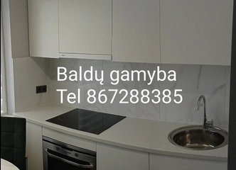 Kokybiški korpusiniai baldai nuo 500€ už bėginį metrą
