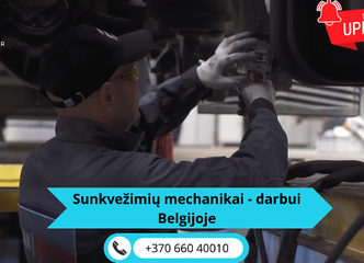Peržiūrėti skelbimą - Sunkvežimių mechanikas