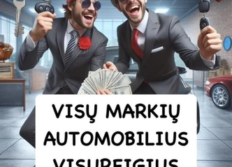 Superkame automobilius – bet kokios būklės ir markės!