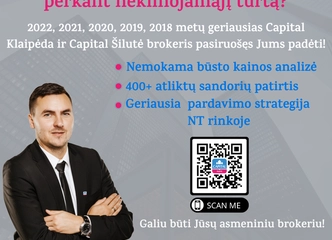 Jūsų būsto vertė – nemokama ir profesionaliai!