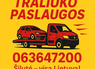 Traliukas 24/7 – greita techninė pagalba Šilutėje ir Lietuvoje!