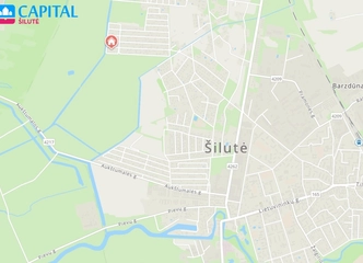 Tvarkingas sklypas su vandeniu