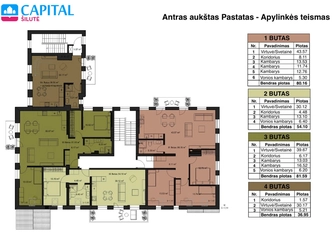 Unikalūs pastatai Šilutės centre – 7 butai ir 4 komercinės patalpos