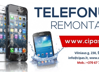 Telefonų atgaivinimas, duomenų atstatymas – patikėk profesionalams!