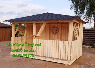 Vaikų žaidimai su stiliumi – ąžuolinės aikštelės