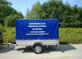 Nuomokitės priekabą Klaipėdoje už gerą kainą
