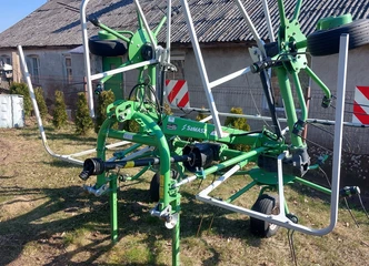 Unikalus 5.3 m šieno varytuvas – sutaupykite laiką ir pastangas!
