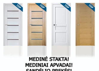 Durys su pristatymu: patogumas ir greitis!