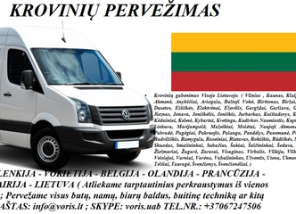 Visų rūšių krovinių gabenimas – nuo smulkių siuntų iki negabaritinių