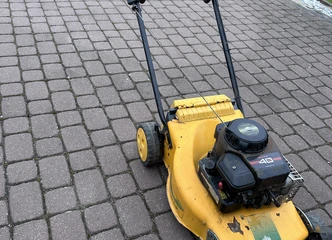 Žoliapjovė su galingu varikliu, rūpinkitės sodu lengvai!